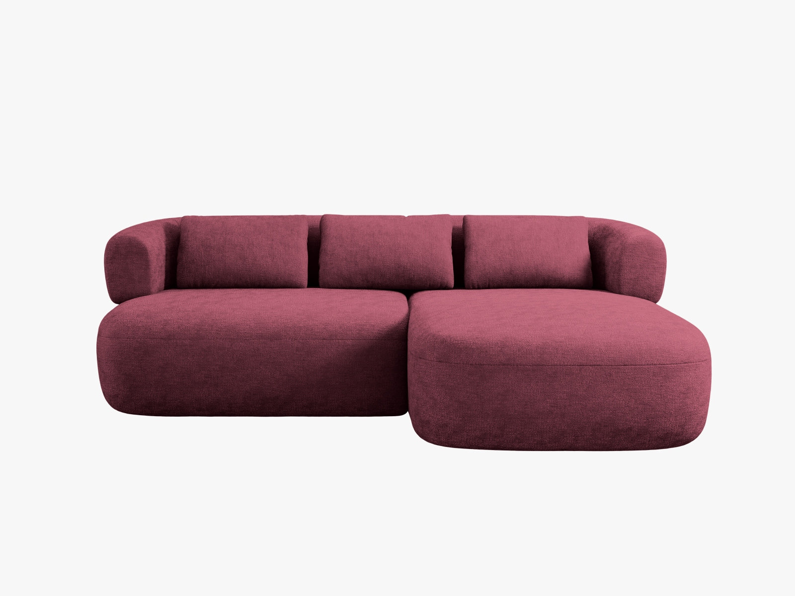 Das Jenny Ecksofa rechts 5 Sitzer von Micadoni bietet stilvollen Komfort und Platz für die ganze Familie – ideal für entspannte Abende und gesellige Treffen!