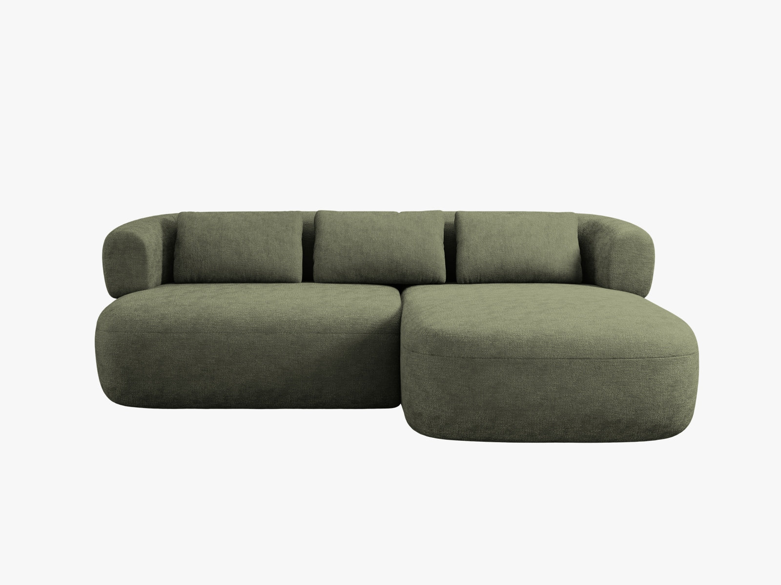 Das Jenny Ecksofa rechts 5 Sitzer von Micadoni bietet stilvollen Komfort und Platz für die ganze Familie – ideal für entspannte Abende und gesellige Treffen!