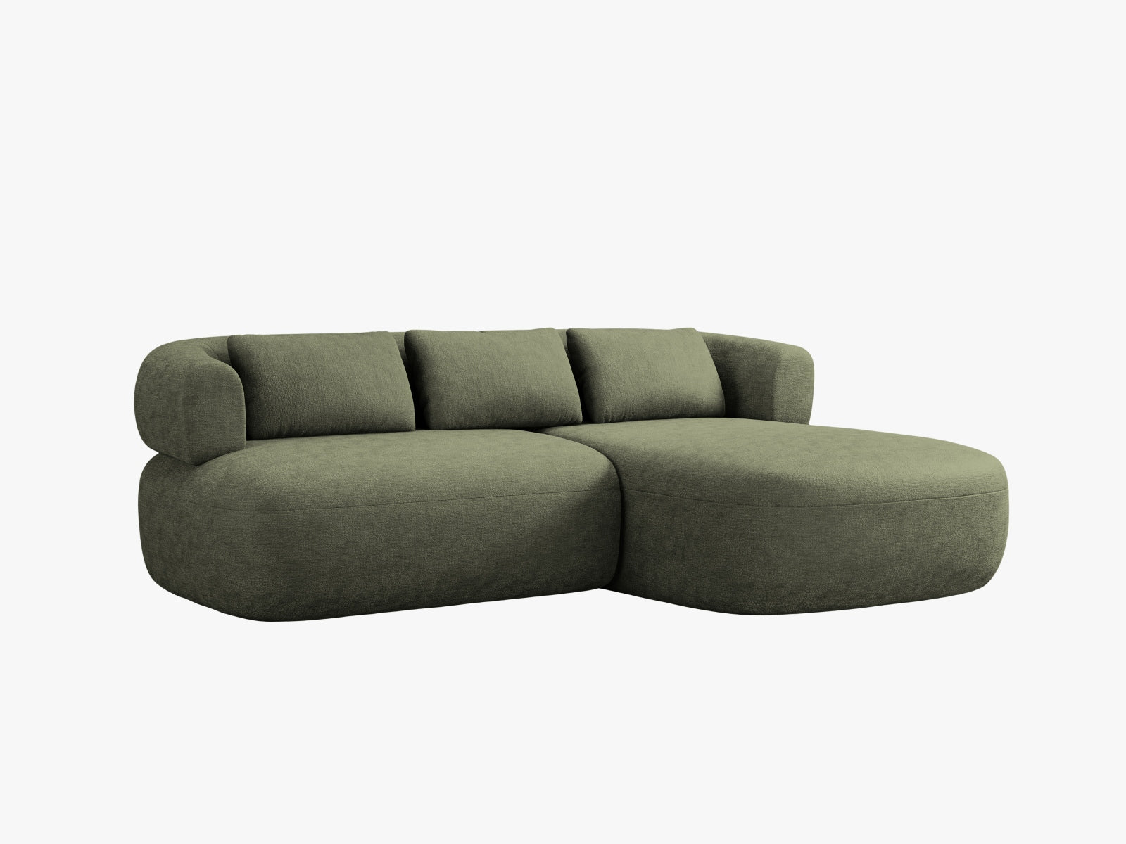 Entdecken Sie das Jenny Ecksofa rechts 5 Sitzer von Micadoni – ein elegantes Möbelstück, das Komfort und Funktionalität vereint und Ihr Wohnzimmer aufwertet!