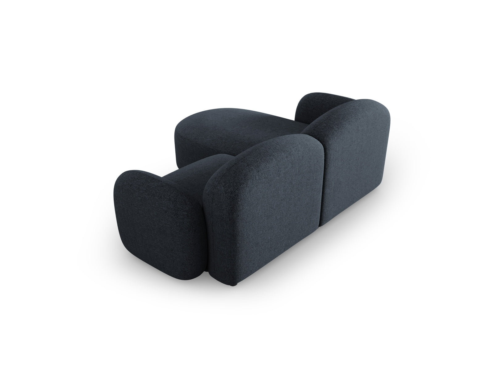 Erleben Sie das elegante Blair Ecksofa rechts 3 Sitzer von Micadoni. Luxuriöser Velours und zeitgemässes Design für Ihr stilvolles Wohnzimmer.