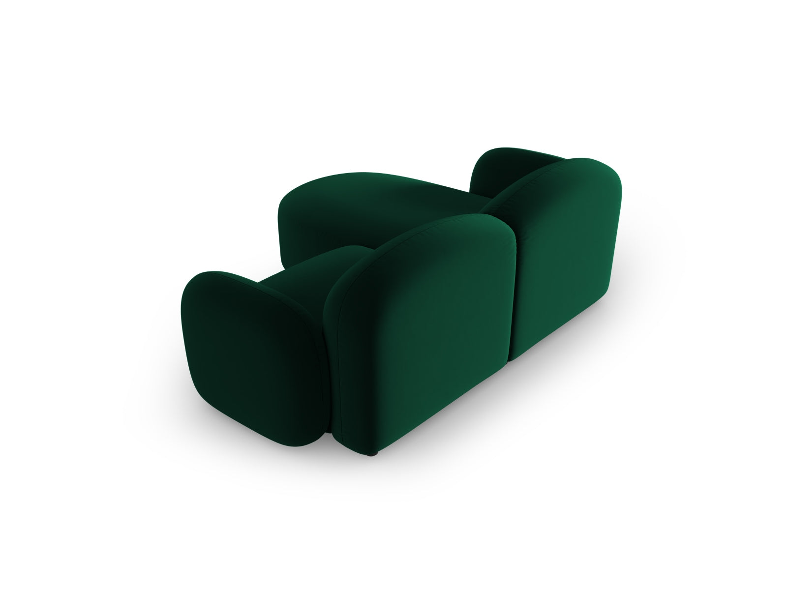 Erleben Sie das stilvolle Blair Velour Ecksofa rechts 3-Sitzer von Micadoni – ideal für moderne Wohnzimmer und gemütliche Abende.