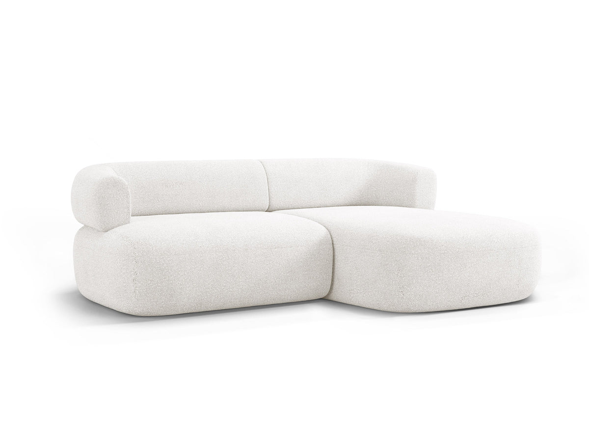 Jenny Ecksofa rechts 5 Sitzer in Ivory-Now or Never präsentiert im Onlineshop von KAQTU Design AG. L-Sofa rechts ist von Micadoni