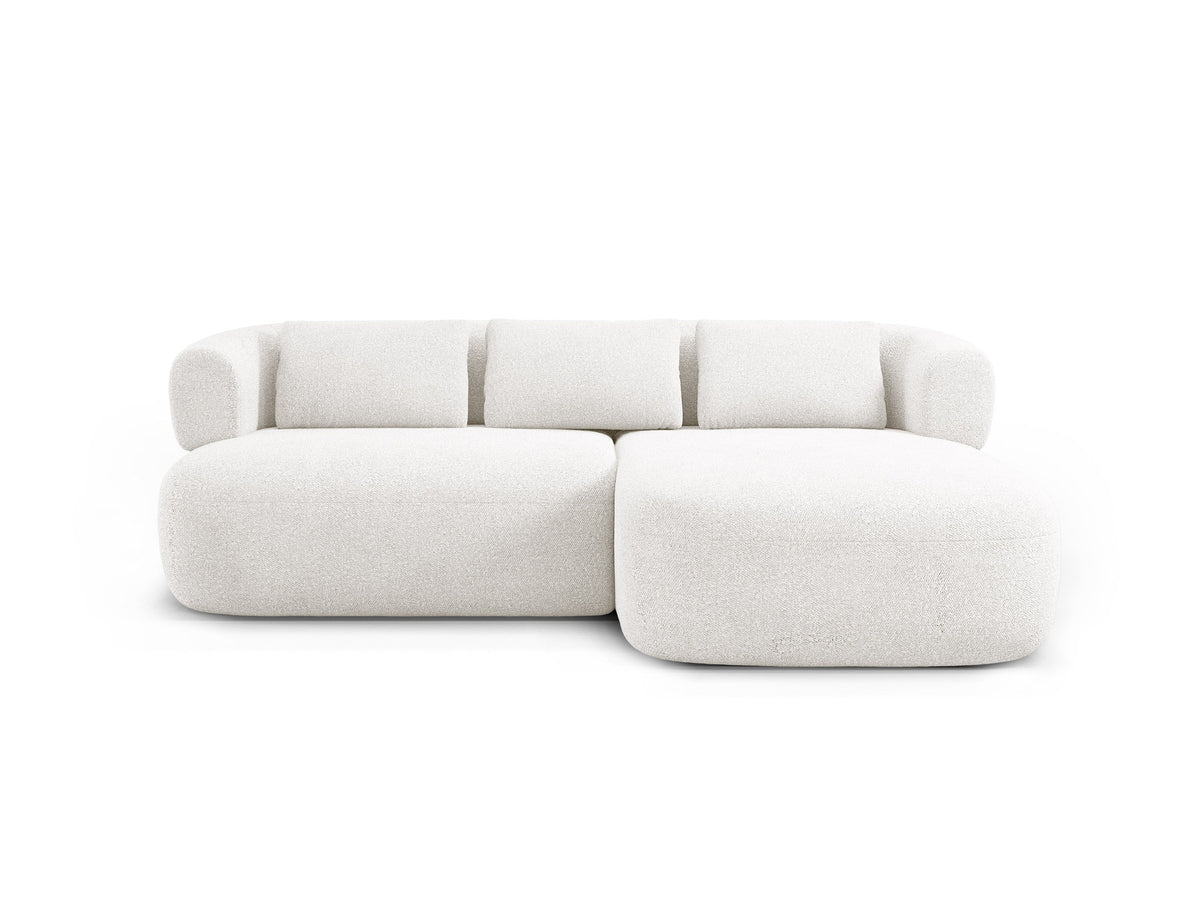 Jenny Ecksofa rechts 5 Sitzer in Ivory-Now or Never präsentiert im Onlineshop von KAQTU Design AG. L-Sofa rechts ist von Micadoni