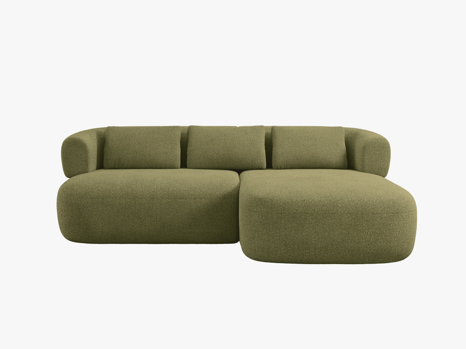 Das Jenny Ecksofa rechts 5 Sitzer von Micadoni bietet stilvollen Komfort und Platz für die ganze Familie – ideal für entspannte Abende und gesellige Treffen!