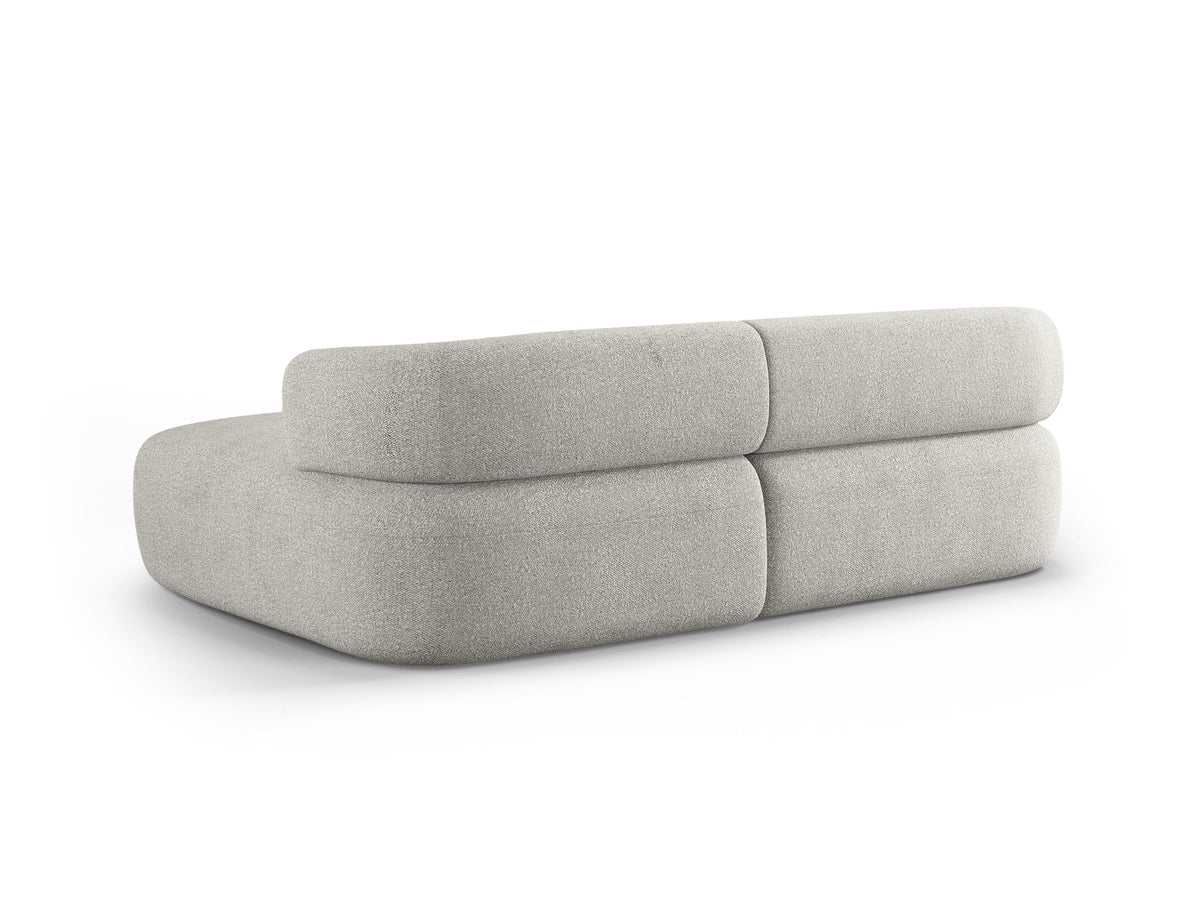 Jenny Ecksofa rechts 5 Sitzer in Light Grey-Now or Never präsentiert im Onlineshop von KAQTU Design AG. L-Sofa rechts ist von Micadoni