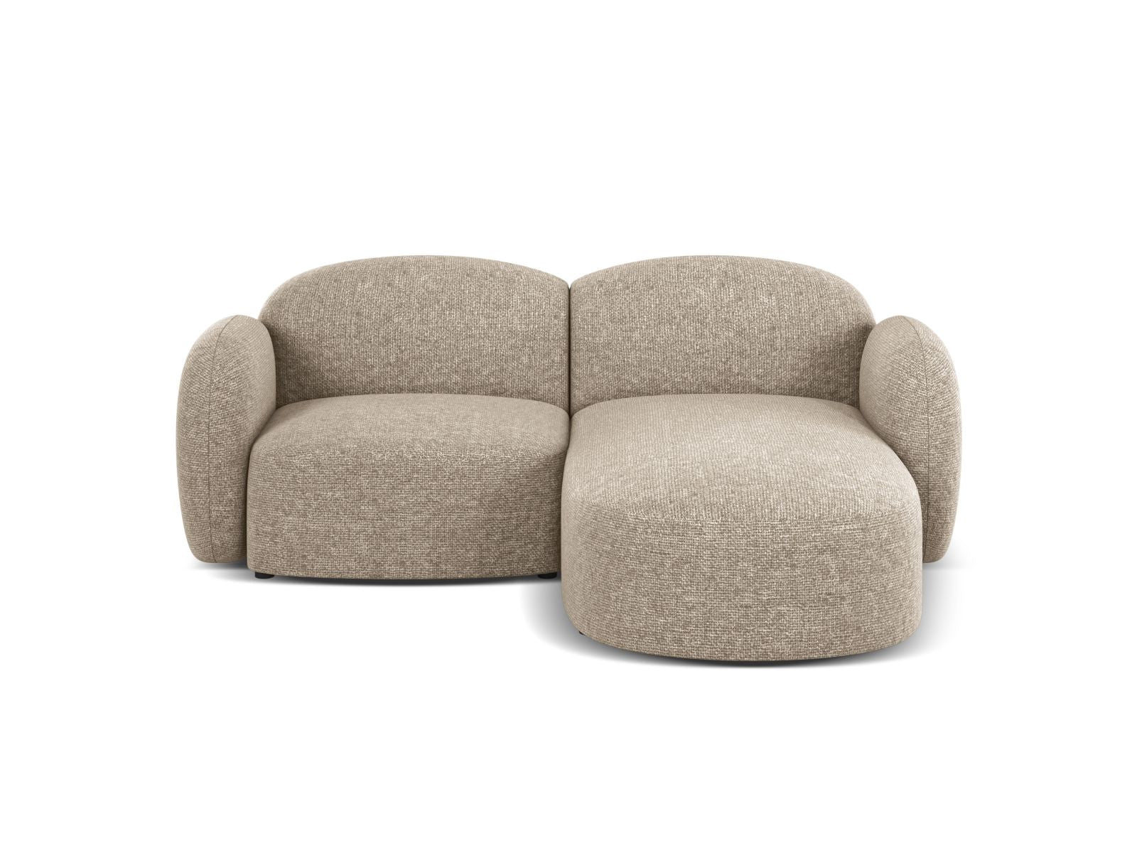 3-Sitzer Ecksofa rechts Blair in Dark Beige-Eden präsentiert im Onlineshop von KAQTU Design AG. Ecksofa rechts ist von Micadoni