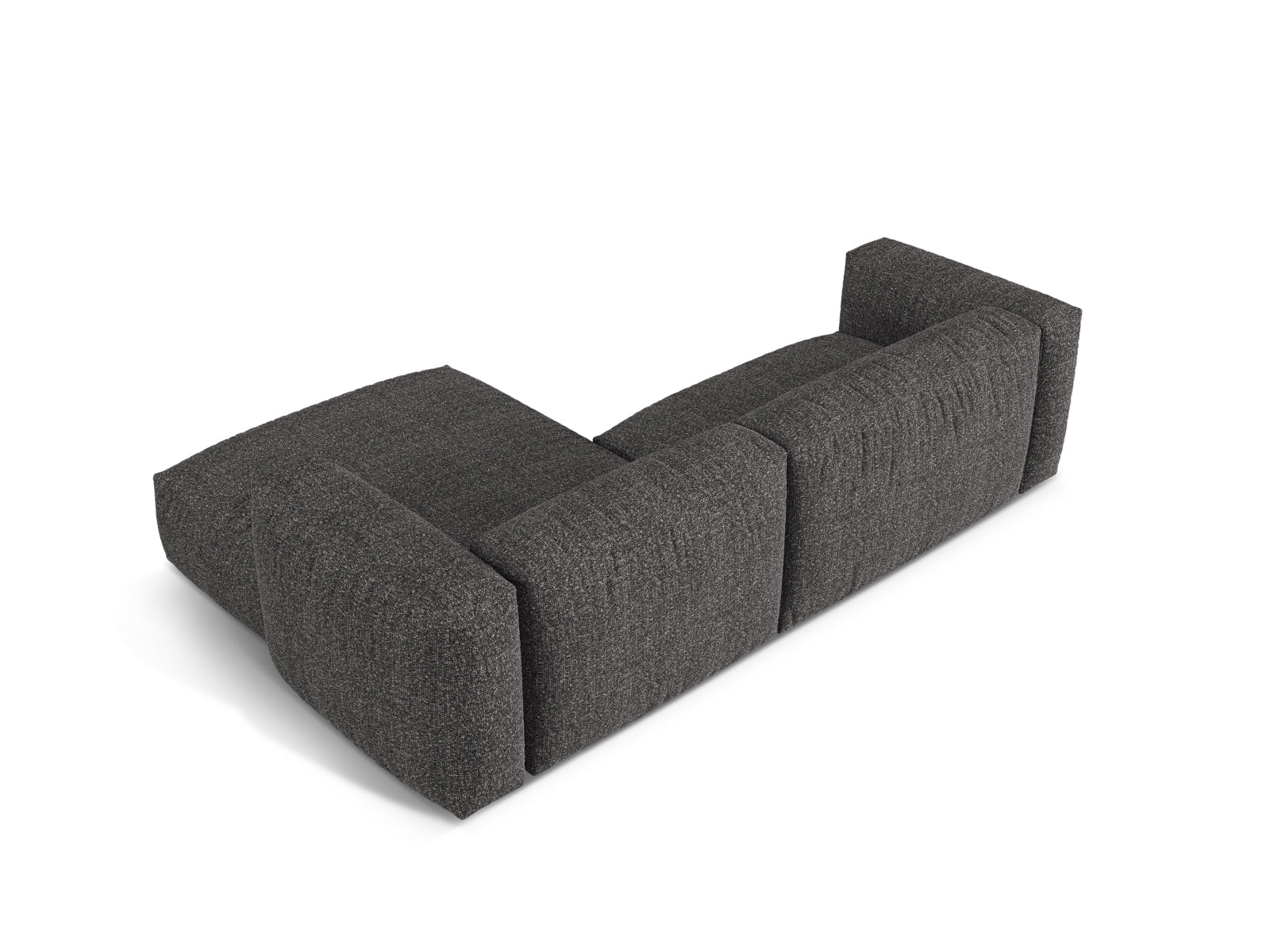 2-Sitzer Modular Rechter Ecksofa XL Martina in Anthracite-Monet präsentiert im Onlineshop von KAQTU Design AG. Ecksofa rechts ist von Micadoni