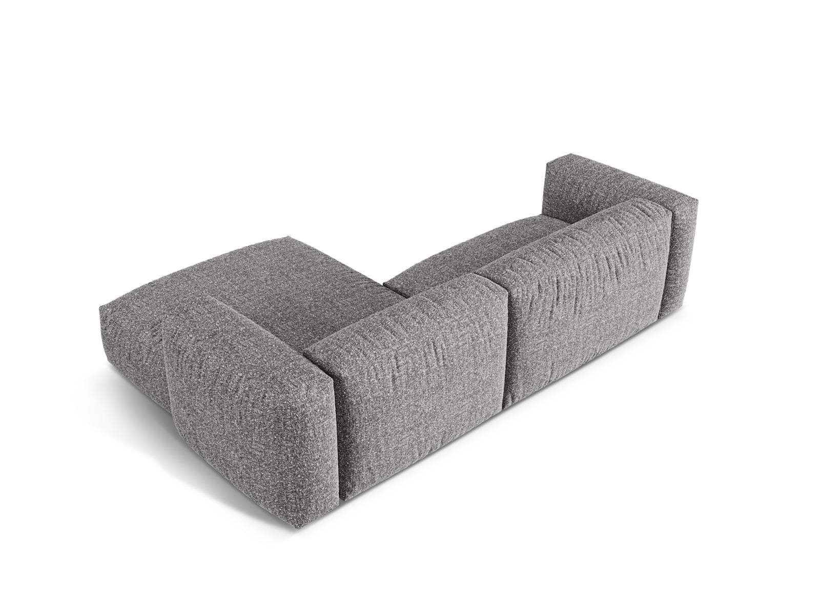 2-Sitzer Modular Rechter Ecksofa XL Martina in Graphite-Monet präsentiert im Onlineshop von KAQTU Design AG. Ecksofa rechts ist von Micadoni