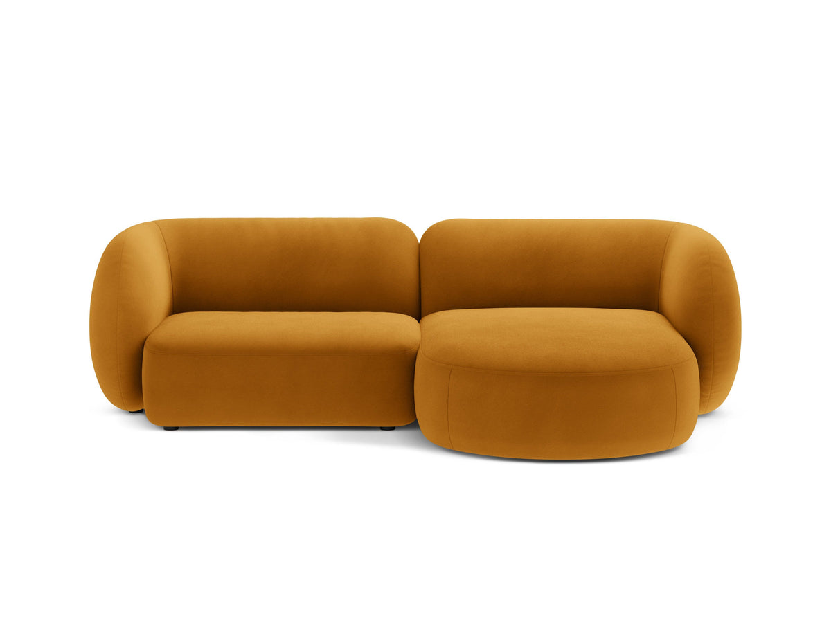2-Sitzer Modular Ecksofa rechts Kate in Yellow-Salvador präsentiert im Onlineshop von KAQTU Design AG. Ecksofa rechts ist von Micadoni