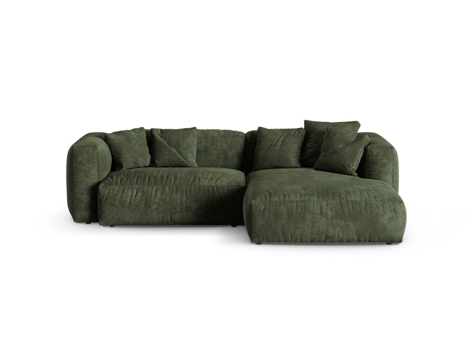 2-Sitzer XL Modular Ecksofa rechts Martina in Green-Vogue präsentiert im Onlineshop von KAQTU Design AG. Ecksofa rechts ist von Micadoni