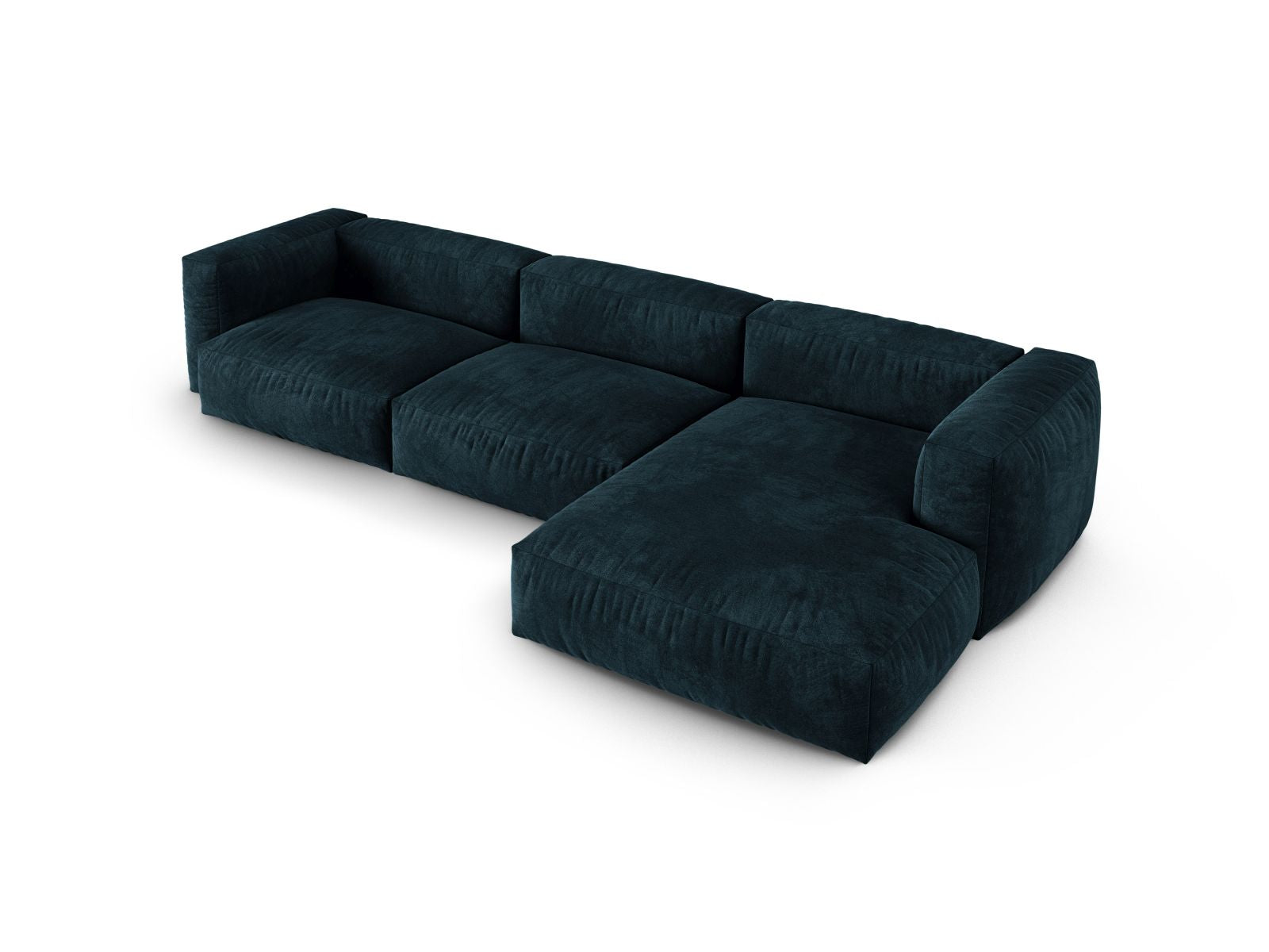 3-Sitzer XL Modular Ecksofa rechts Martina in Deep Petrol-Vogue präsentiert im Onlineshop von KAQTU Design AG. Ecksofa rechts ist von Micadoni