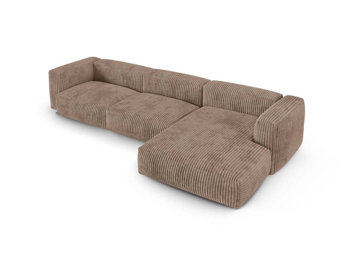 3-Sitzer Ecksofa rechts XL Martina in Acorn-Tilia präsentiert im Onlineshop von KAQTU Design AG. Ecksofa rechts ist von Micadoni