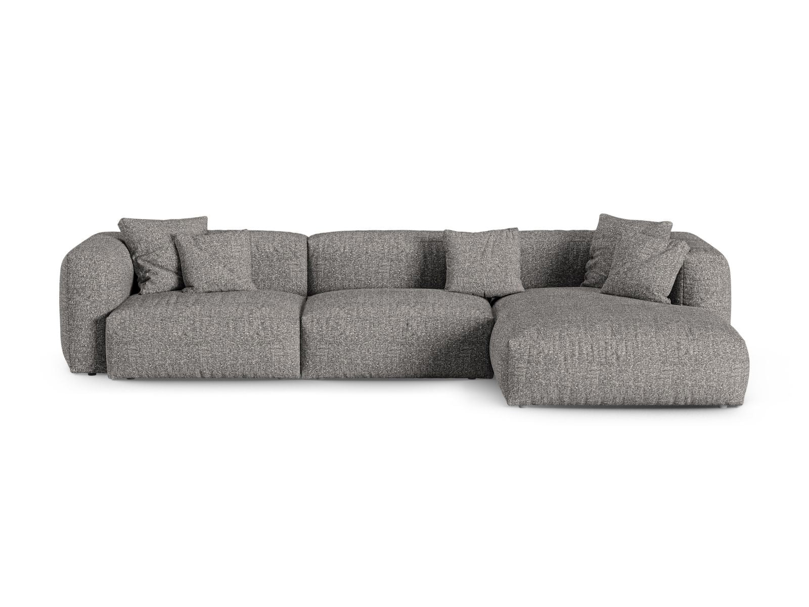 Canapé d'angle modulable XL 3 places droit Martina