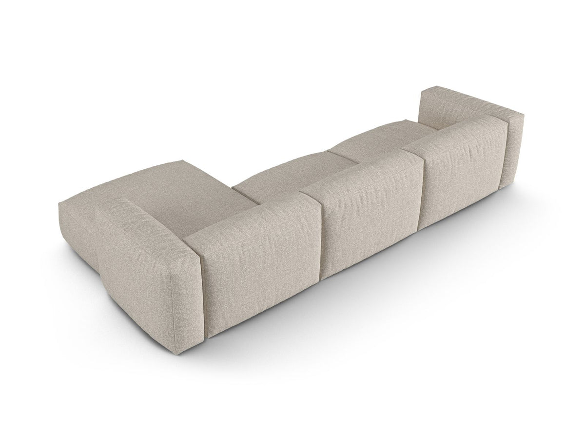 3-Sitzer XL Modular Ecksofa rechts Martina in Beige-Monet präsentiert im Onlineshop von KAQTU Design AG. Ecksofa rechts ist von Micadoni