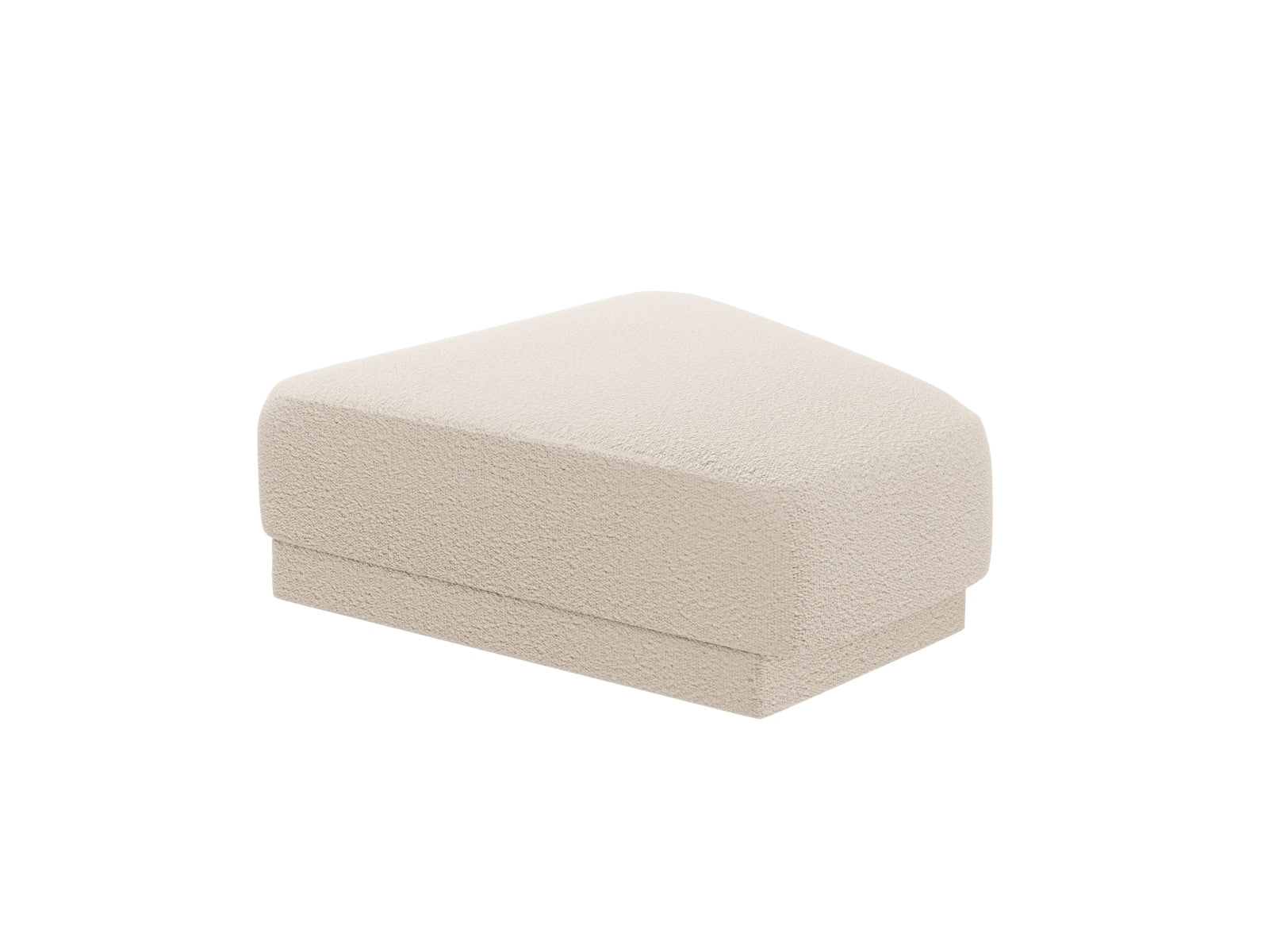 Miley Pouf 1 Sitz in Beige-Baloo präsentiert im Onlineshop von KAQTU Design AG. Pouf ist von Micadoni