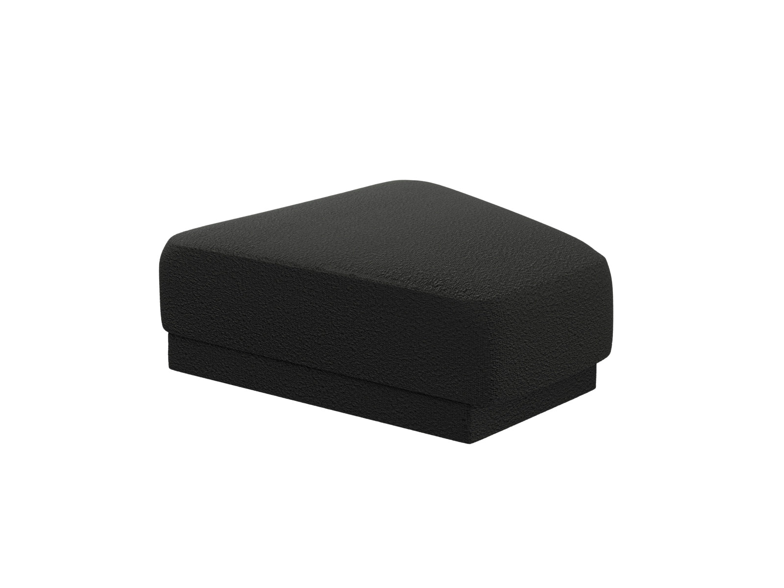 Miley Pouf 1 Sitz in Black-Baloo präsentiert im Onlineshop von KAQTU Design AG. Pouf ist von Micadoni