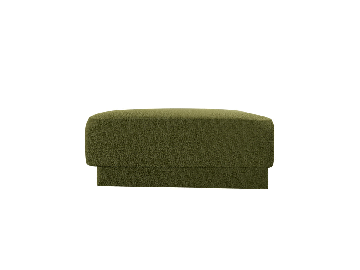 Miley Pouf 1 Sitz in Dark Olive Green-Baloo präsentiert im Onlineshop von KAQTU Design AG. Pouf ist von Micadoni