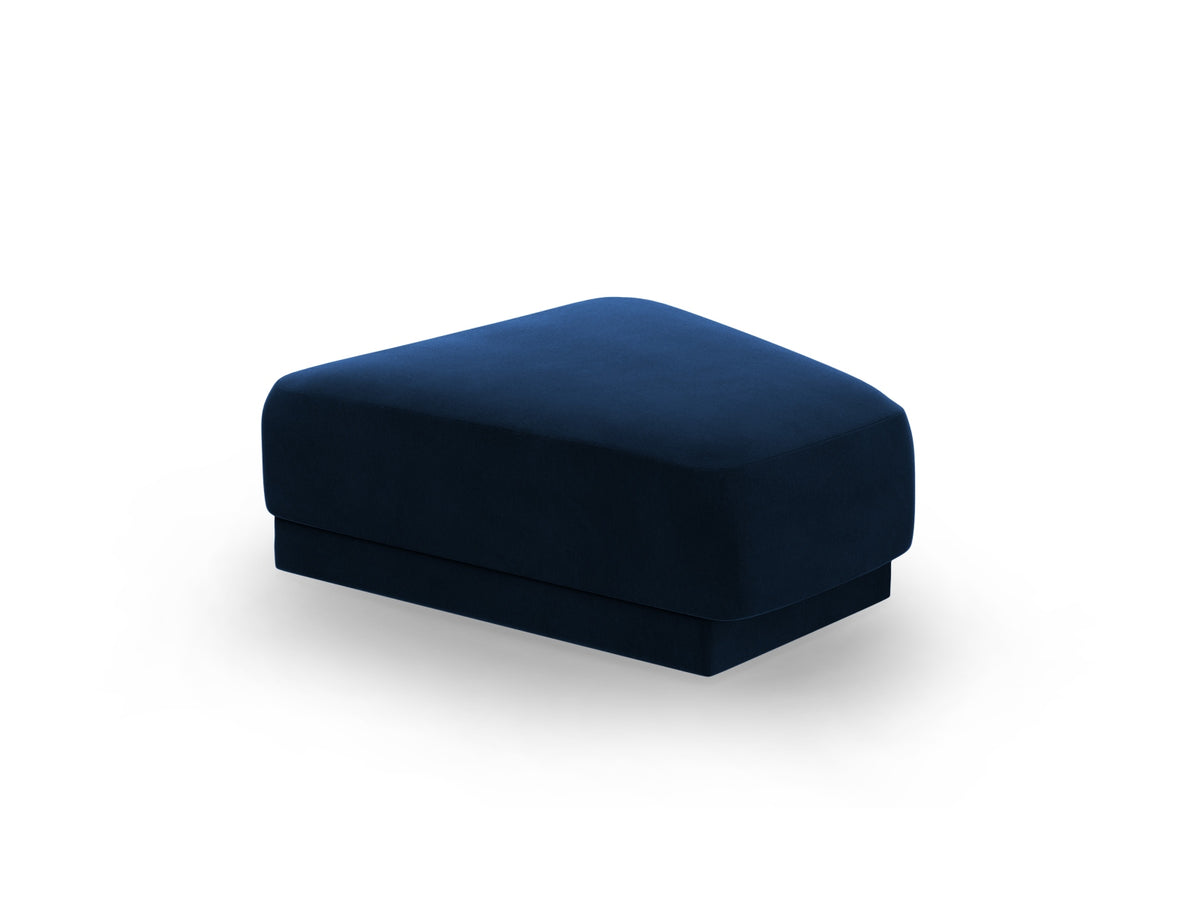 Miley Velour Pouf 1 Sitz in Royal Blue-Bluvel präsentiert im Onlineshop von KAQTU Design AG. Pouf ist von Micadoni
