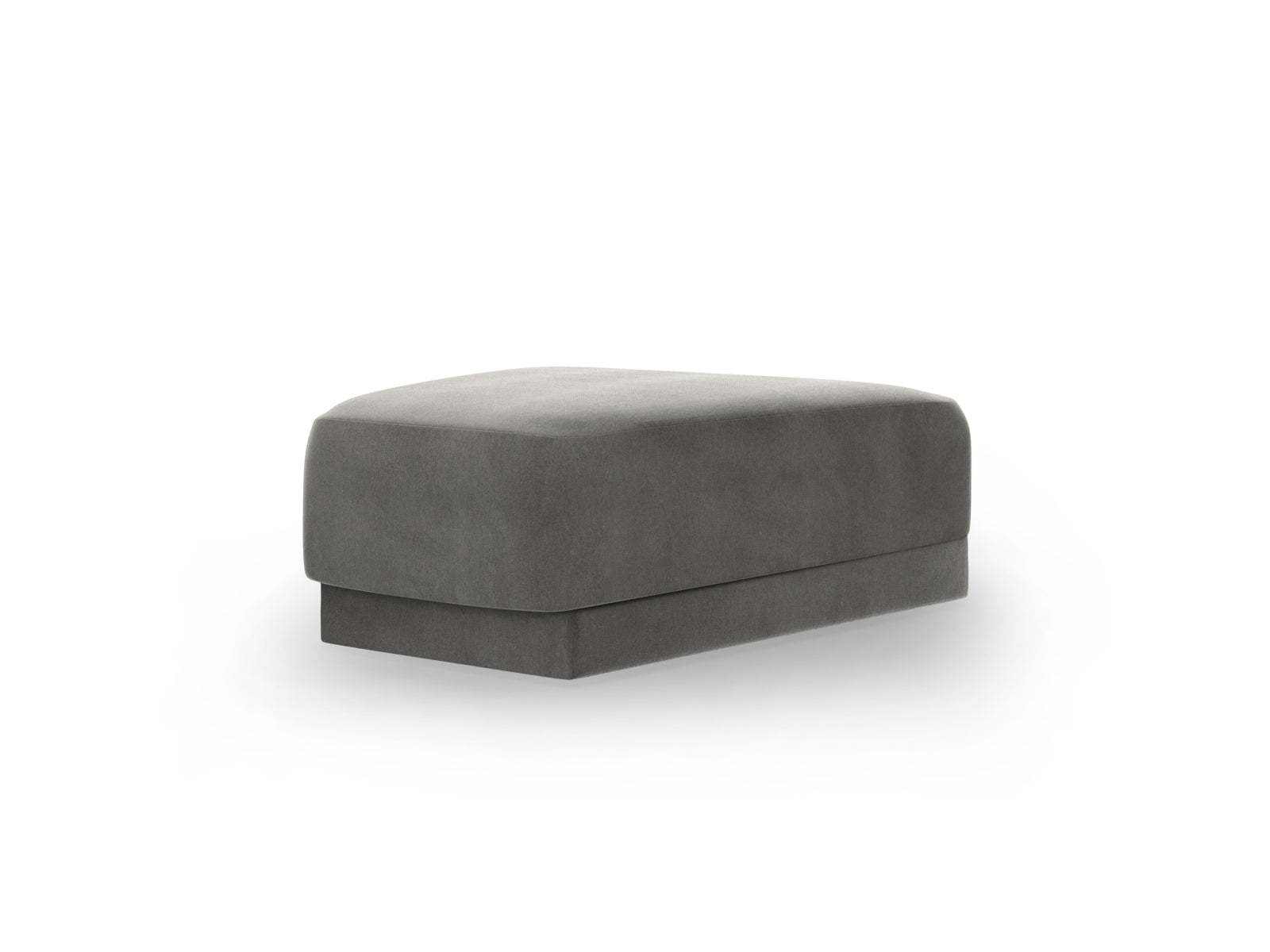 Erleben Sie den eleganten Miley Velour Pouf 1 Sitz von Micadoni – ein stilvolles Möbelstück, das Komfort und Funktionalität vereint!