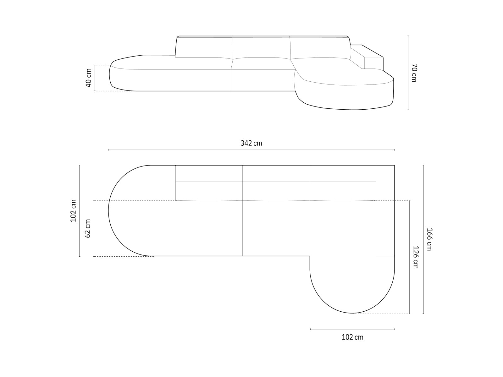 Entdecken Sie das Jodie Ecksofa von Micadoni: ein stilvolles, modulares 4-Sitzer Sofa, das Komfort, Funktionalität und Pflegeleichtigkeit vereint.
