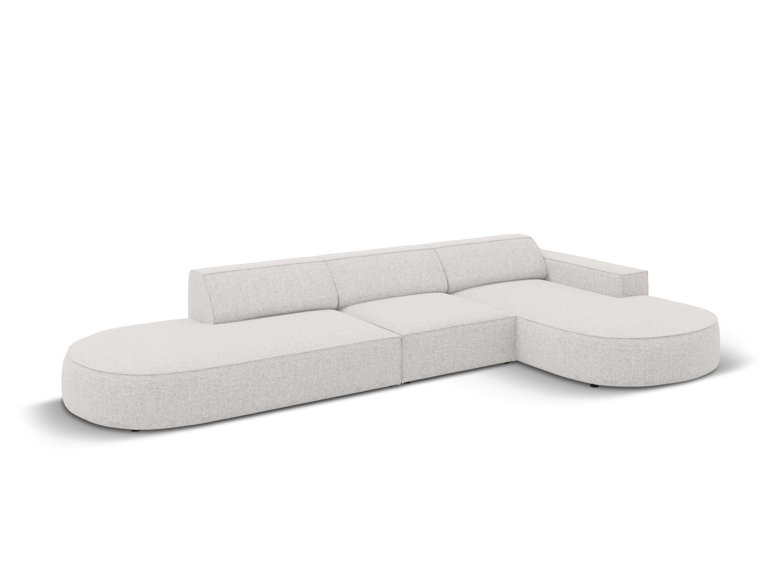 Erleben Sie das Jodie Ecksofa von Micadoni: ein elegantes, modulares 4-Sitzer Sofa, das höchsten Komfort und individuelle Gestaltungsmöglichkeiten bietet.
