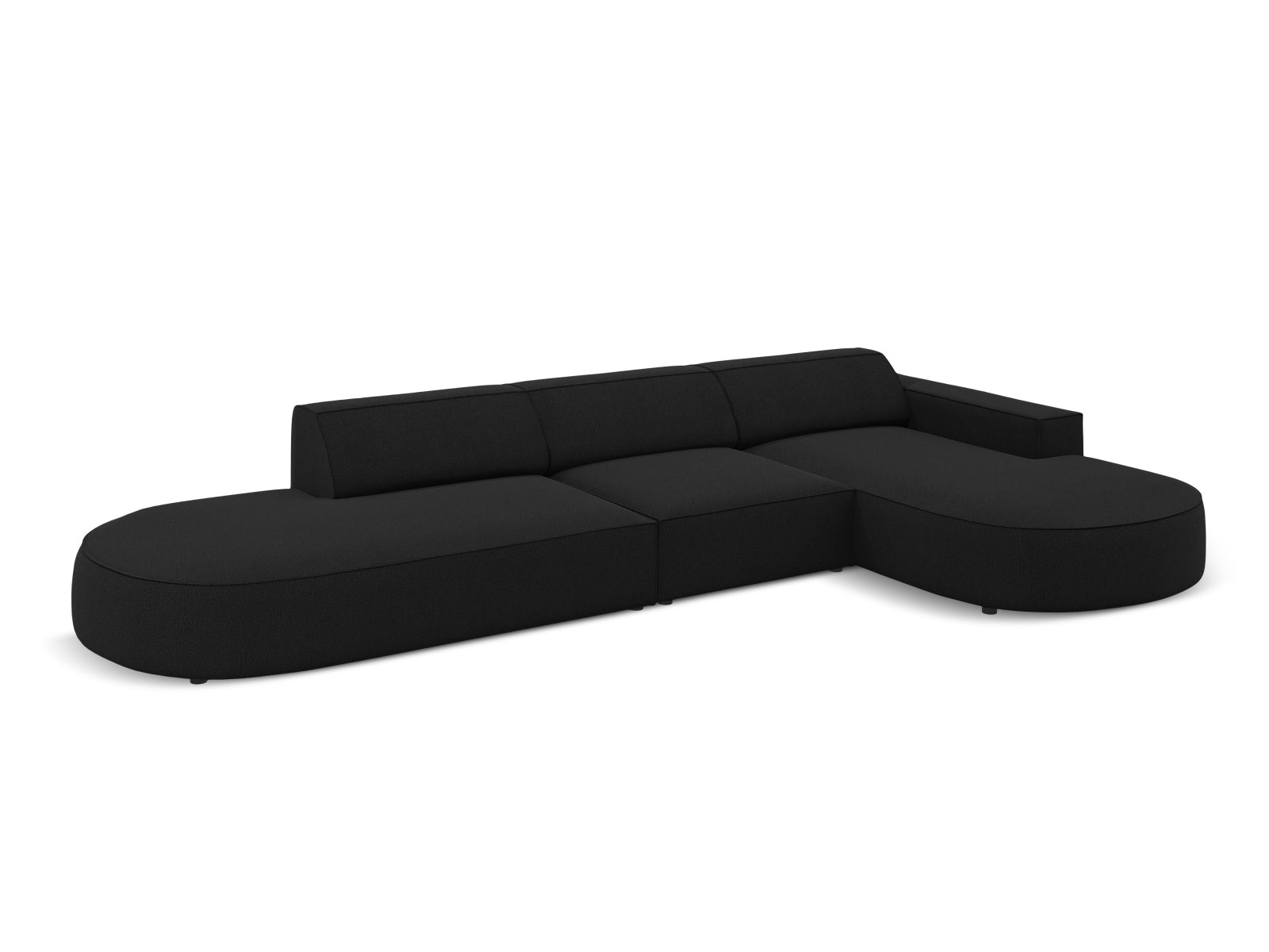 Entdecken Sie das Jodie Ecksofa von Micadoni: ein elegantes, modulares 4-Sitzer Sofa, das höchsten Komfort und vielseitige Gestaltung bietet.