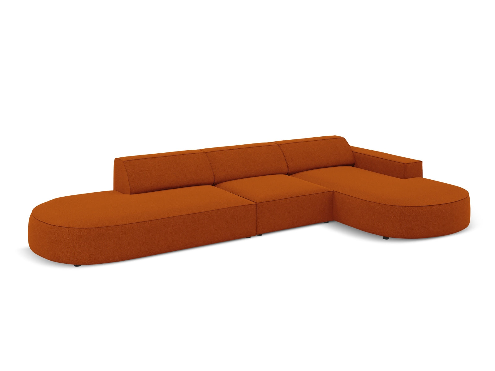 Entdecken Sie das Jodie Ecksofa rechts 4 Sitzer von Micadoni – ein stilvolles, modulares Sofa, das höchsten Komfort und individuelle Gestaltungsmöglichkeiten bietet.