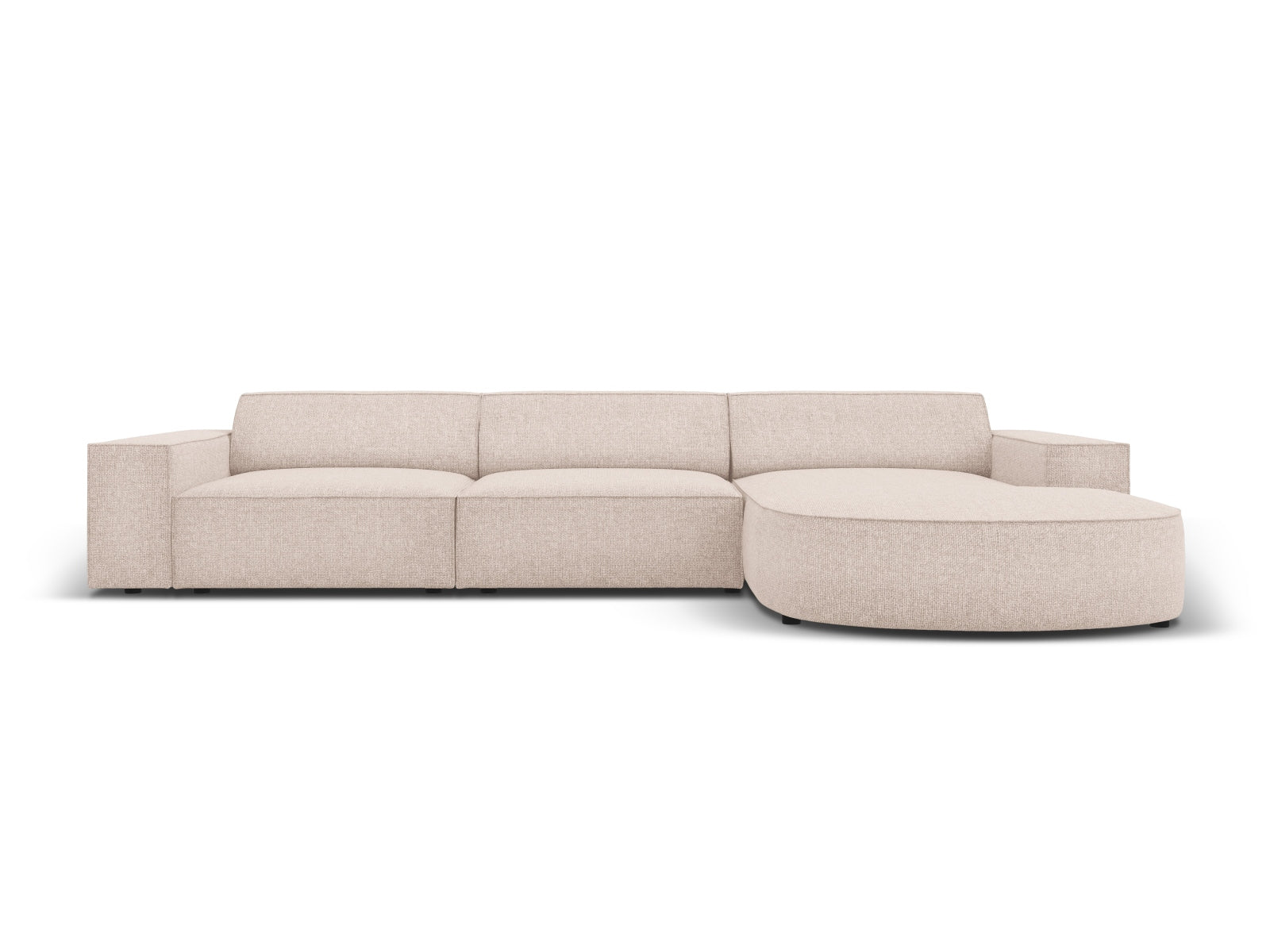 Erleben Sie das Jodie Ecksofa von Micadoni: ein elegantes, modulares 4-Sitzer Sofa, das höchsten Komfort und individuelle Gestaltungsmöglichkeiten bietet.