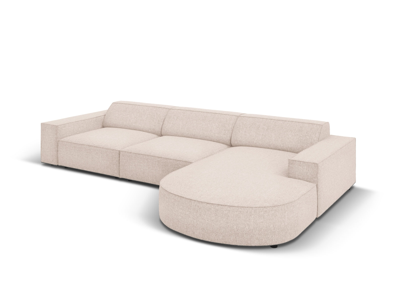 Erleben Sie das Jodie Ecksofa von Micadoni: ein elegantes, modulares 4-Sitzer Sofa, das höchsten Komfort und individuelle Gestaltungsmöglichkeiten bietet.