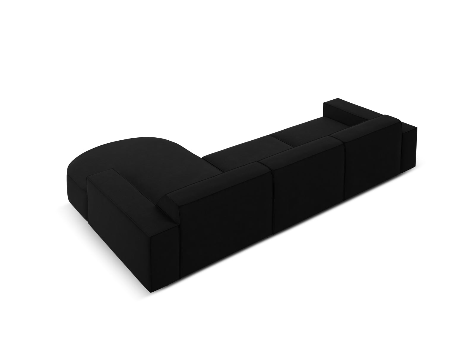Erleben Sie das Jodie Velour Ecksofa rechts von Micadoni – ein elegantes 4-Sitzer Sofa, das Komfort, Flexibilität und Stil in Ihr Zuhause bringt.