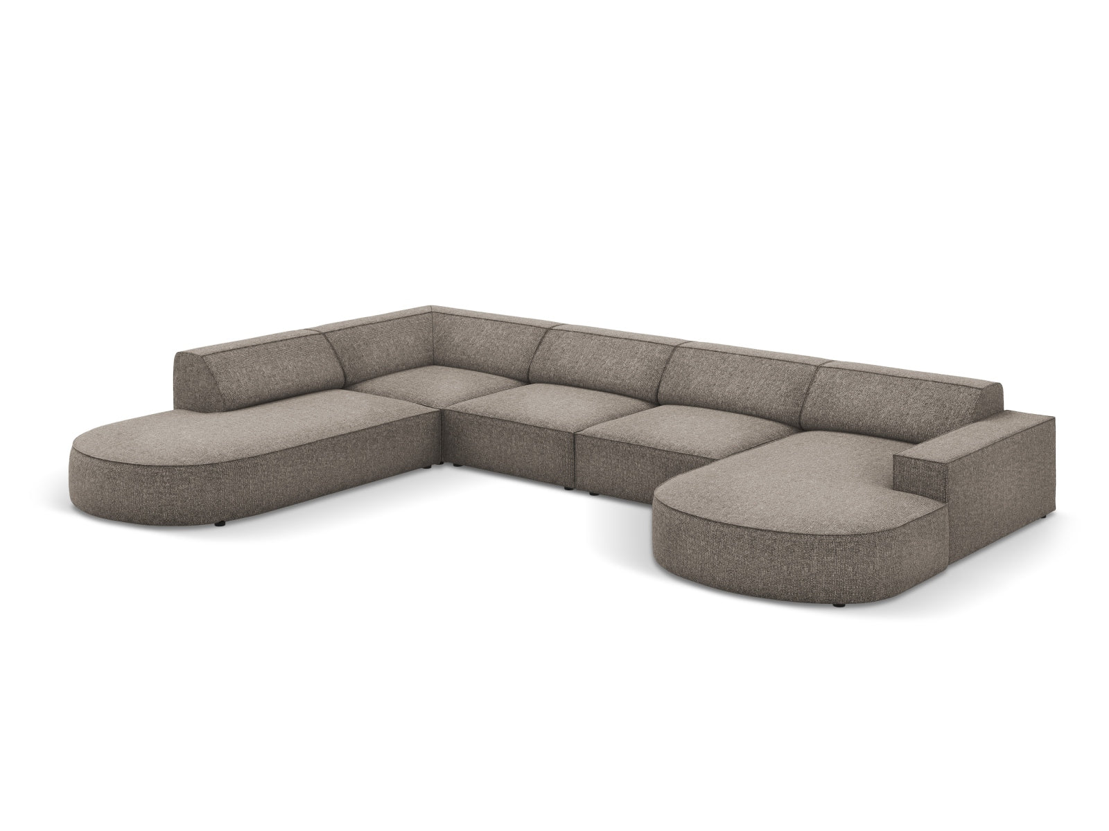 Entdecken Sie das stilvolle Jodie Ecksofa von Micadoni – ein 7-Sitzer mit modernem Design, modularer Flexibilität und hohem Komfort für Ihr Zuhause.