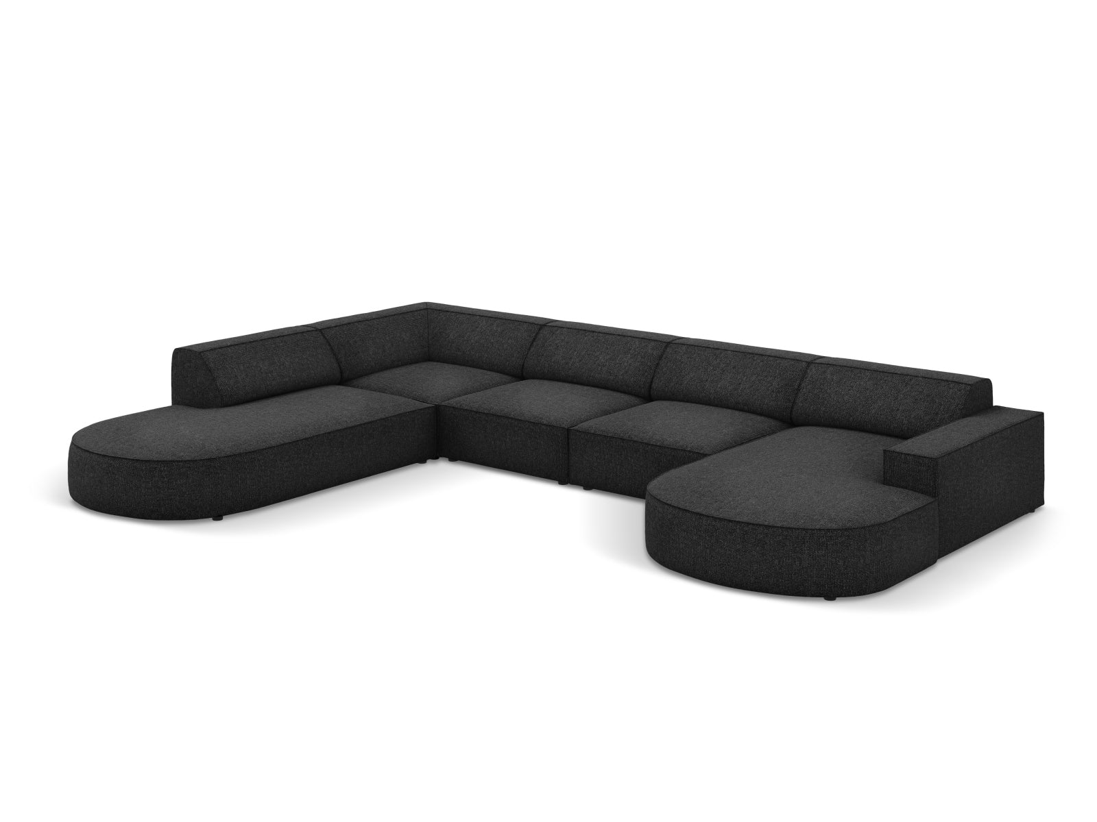 Entdecken Sie das stilvolle Jodie Ecksofa von Micadoni – ein 7-Sitzer mit modernem Design, modularer Flexibilität und hohem Komfort für Ihr Zuhause.