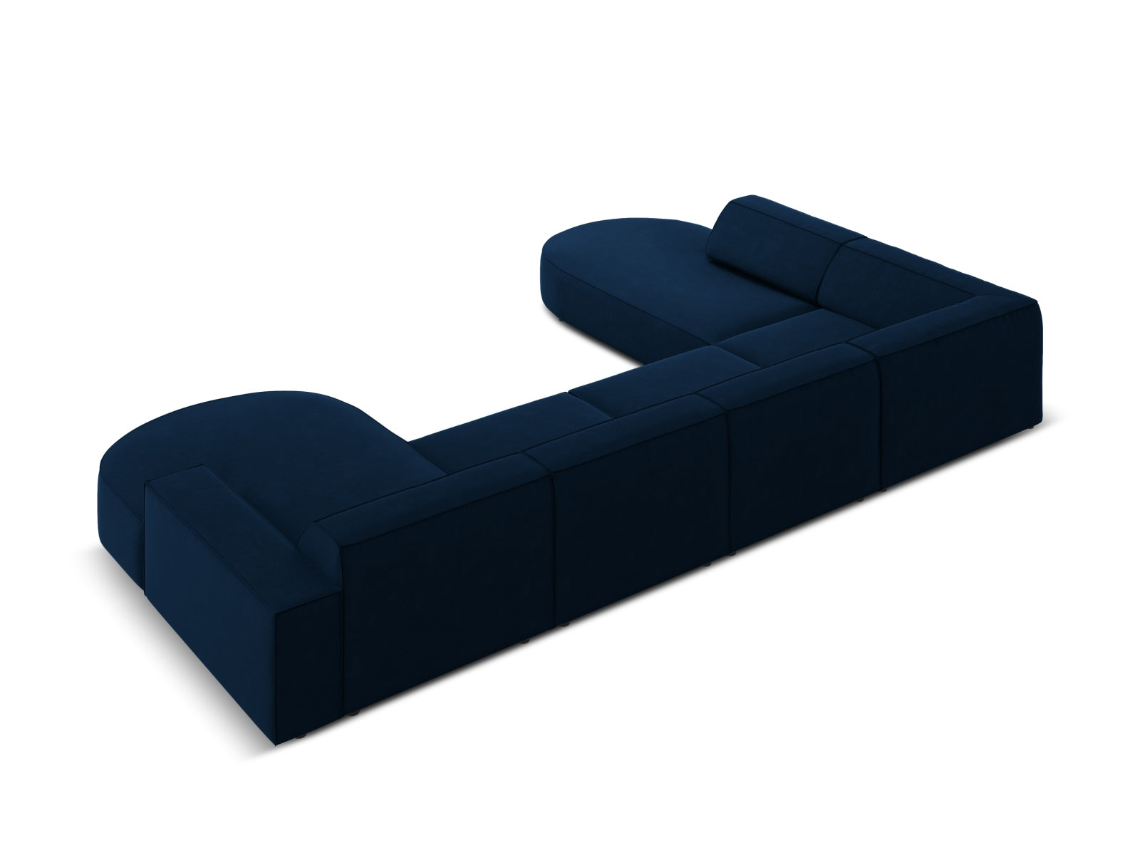 Entdecken Sie das Jodie Velour 7-Sitzer Ecksofa links von Micadoni. Stilvoll, anpassbar und ideal für Familien und Freunde. Komfort trifft Eleganz!