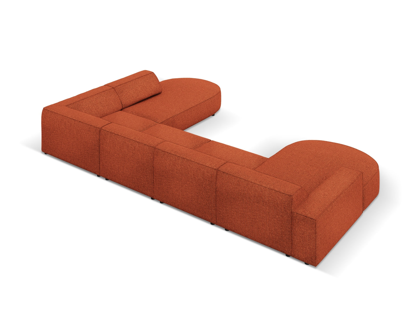 Erleben Sie das Jodie 7-Sitzer Ecksofa von Micadoni – ein modulares, elegantes Sofa für höchsten Komfort und gesellige Momente.