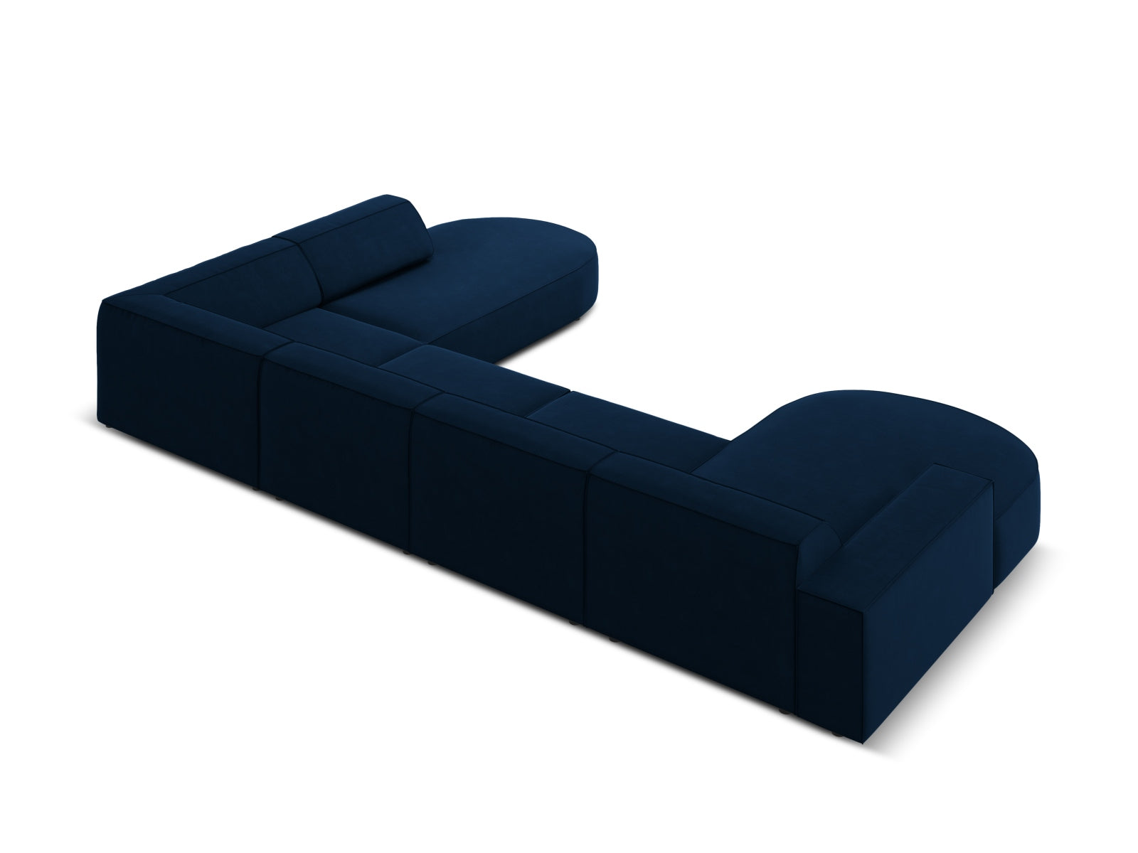Entdecken Sie das Jodie Velour Ecksofa von Micadoni – ein stilvolles 7-Sitzer Sofa mit anpassbarem Design, hochwertigem Velours und optimalem Komfort.