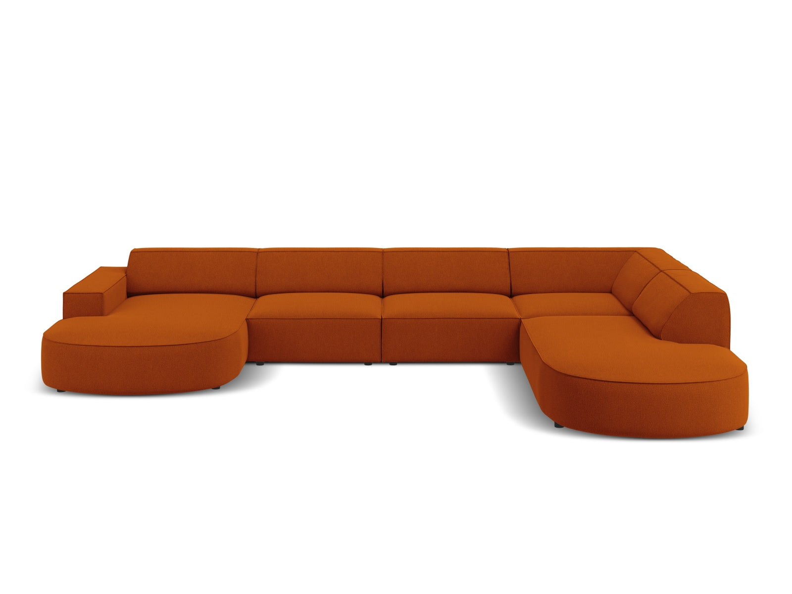 Erleben Sie das Jodie 7-Sitzer Ecksofa von Micadoni – ein elegantes, modulares Sofa, das Stil, Komfort und Flexibilität für Ihr Zuhause vereint.
