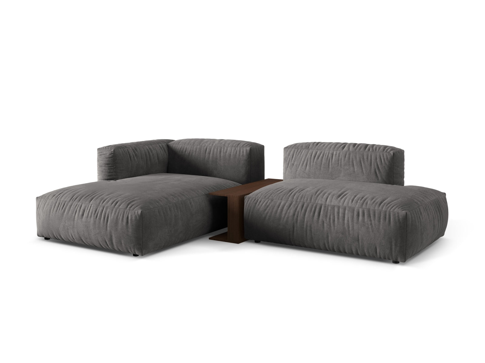 Entdecken Sie das Martina Ecksofa links 2 Sitzer von Micadoni – ein elegantes, modulares Sofa, das Komfort und individuelles Design perfekt kombiniert.