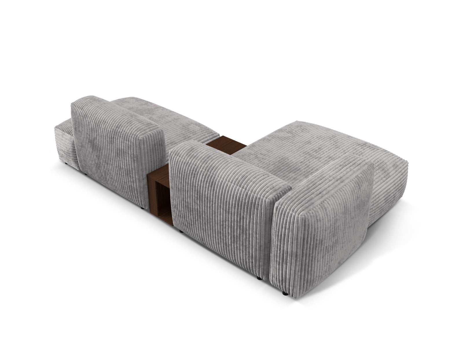 Entdecken Sie das Martina Ecksofa links 2 Sitzer von Micadoni – ein elegantes, modulares Sofa, das Komfort und modernes Design perfekt kombiniert.