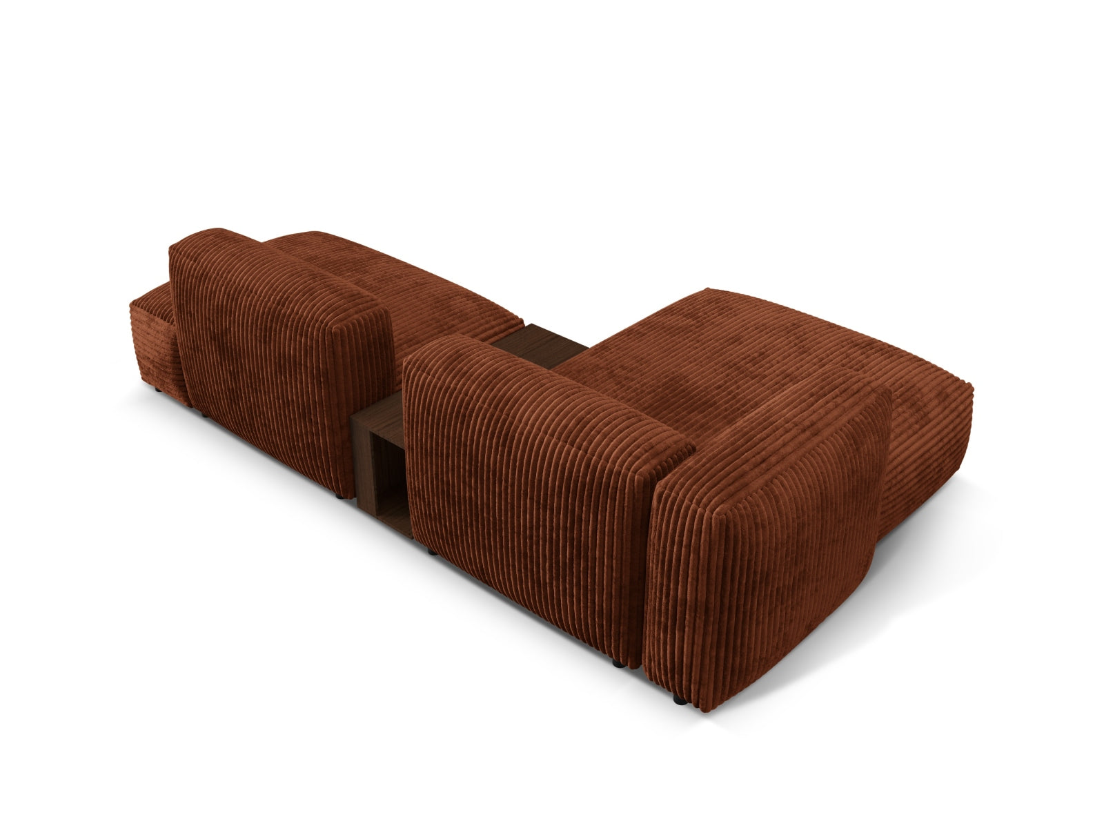 Entdecken Sie das Martina Ecksofa links 2 Sitzer von Micadoni – ein elegantes, modulares Sofa, das Komfort und modernes Design perfekt kombiniert.