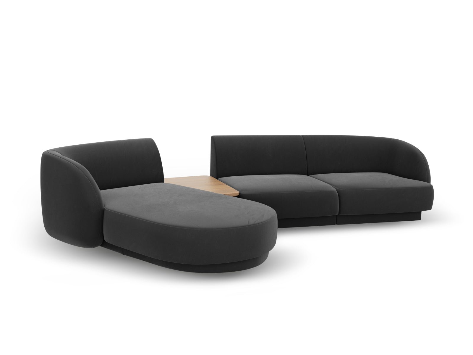 Entdecken Sie das Miley Velour 3-Sitzer Sofa von Micadoni: stilvoll, anpassbar und ideal für Ihr modernes Zuhause. Komfort trifft Eleganz!