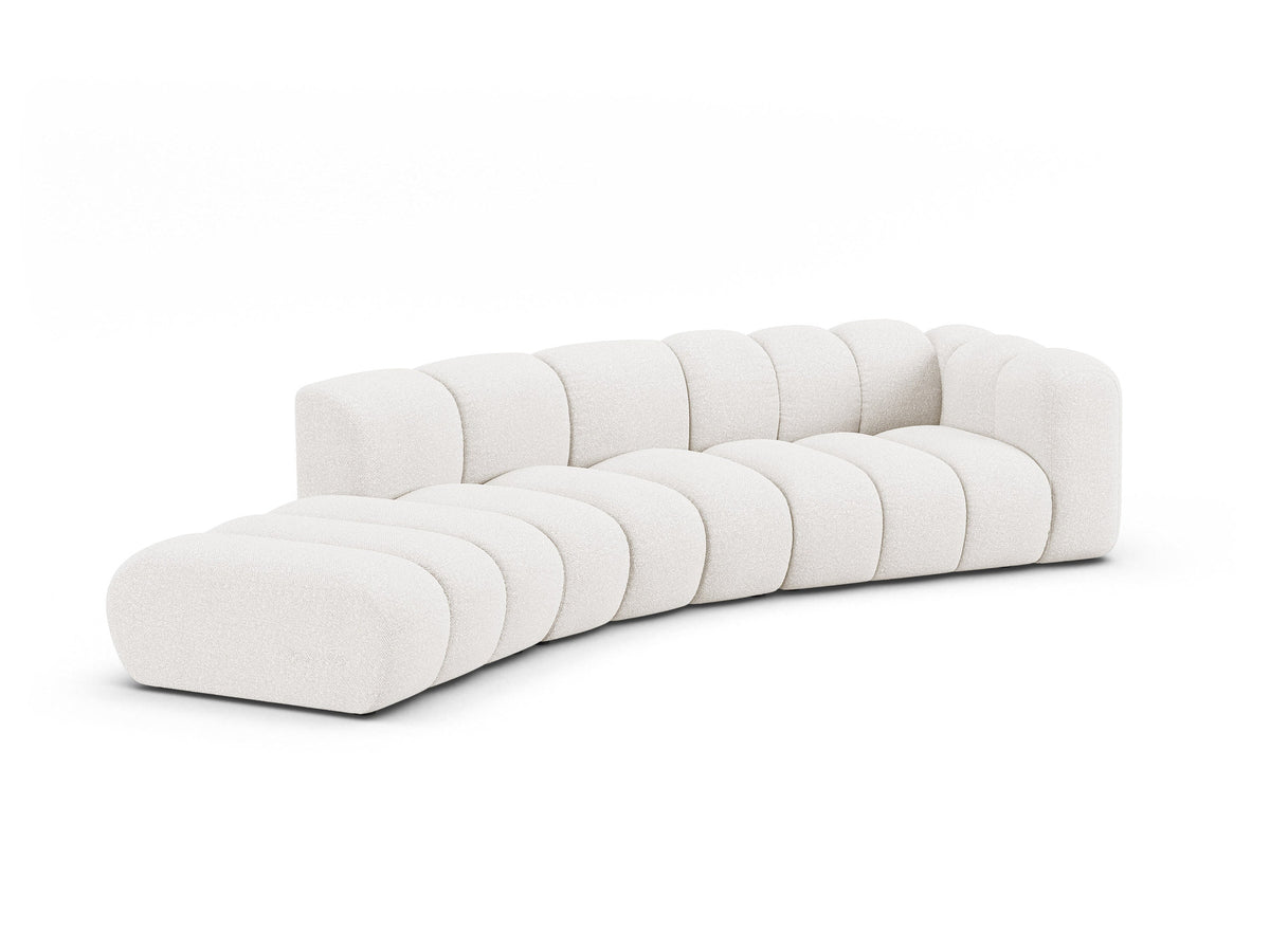 Lupine Offenes rundes Sofa rechts von Micadoni – Ansicht 27