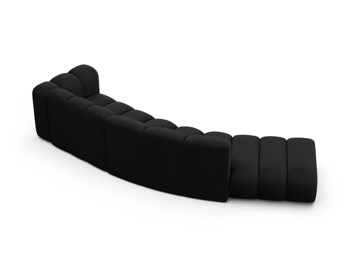 Lupine Offenes rundes Sofa rechts von Micadoni – Ansicht 23