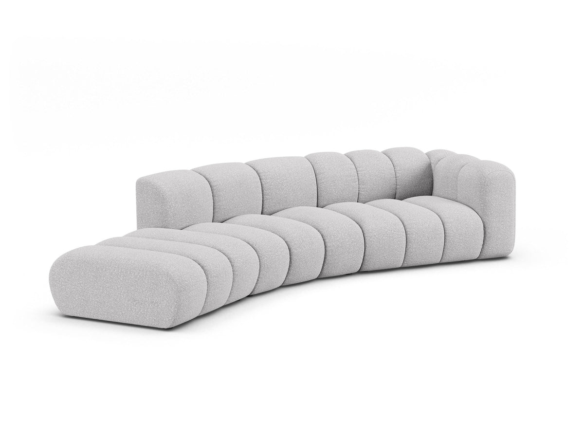 Lupine Offenes rundes Sofa rechts von Micadoni – Ansicht 17