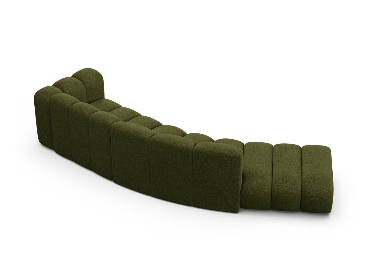 Lupine Offenes rundes Sofa rechts von Micadoni – Ansicht 13