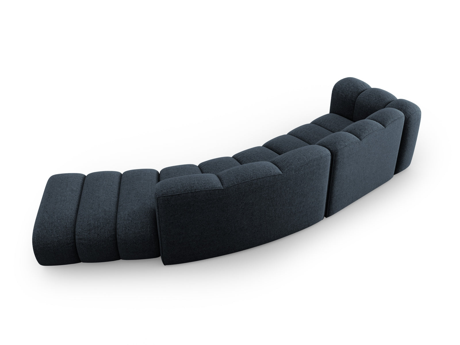 Entdecken Sie das Lupine Modulare Sofa rechts 5 Sitzer von Micadoni – ein stilvolles, flexibles Sofa, das Komfort und modernes Design vereint.
