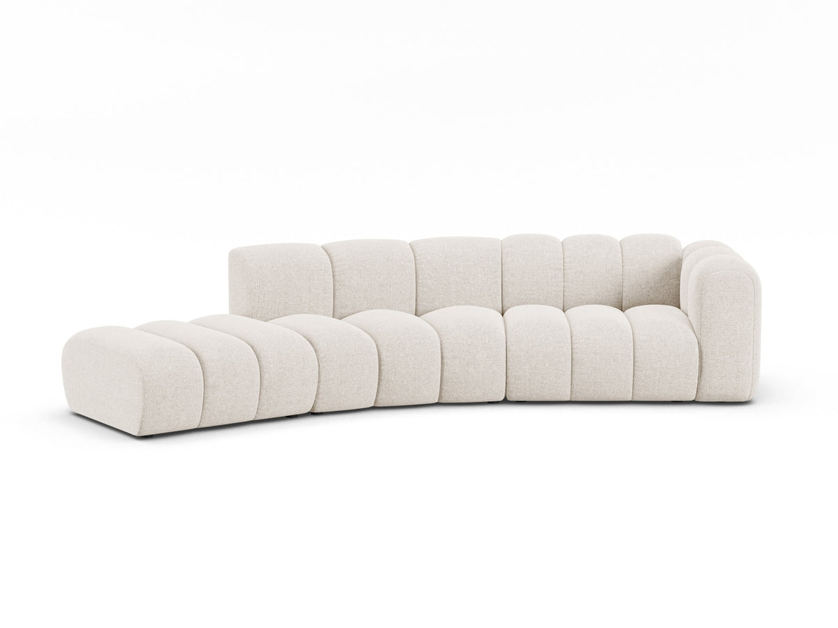 Lupine Modular Sofa rechts 5 Sitzer in Light Beige-Eden präsentiert im Onlineshop von KAQTU Design AG. 5er Sofa ist von Micadoni