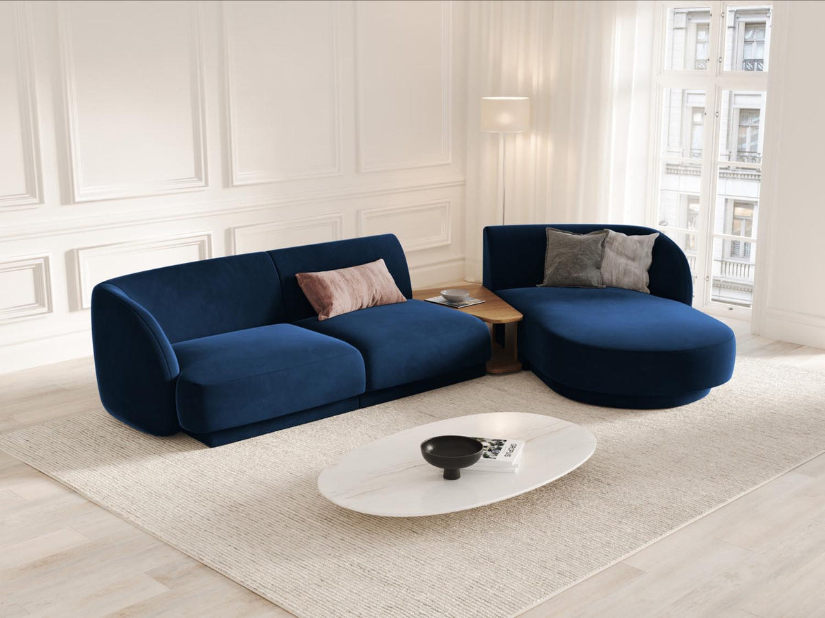 Miley Modulare Sofa rechts von Micadoni – Wohnbeispiel