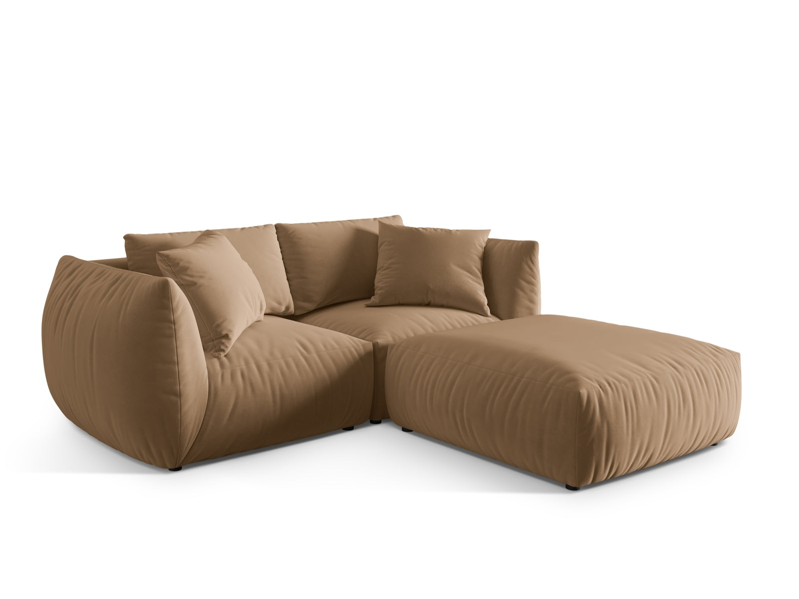 Entdecken Sie das Chris Modular Ecksofa 4 Sitzer von Micadoni – stilvolles Design, optimaler Komfort und vielseitige Anpassungsoptionen für Ihr Zuhause.