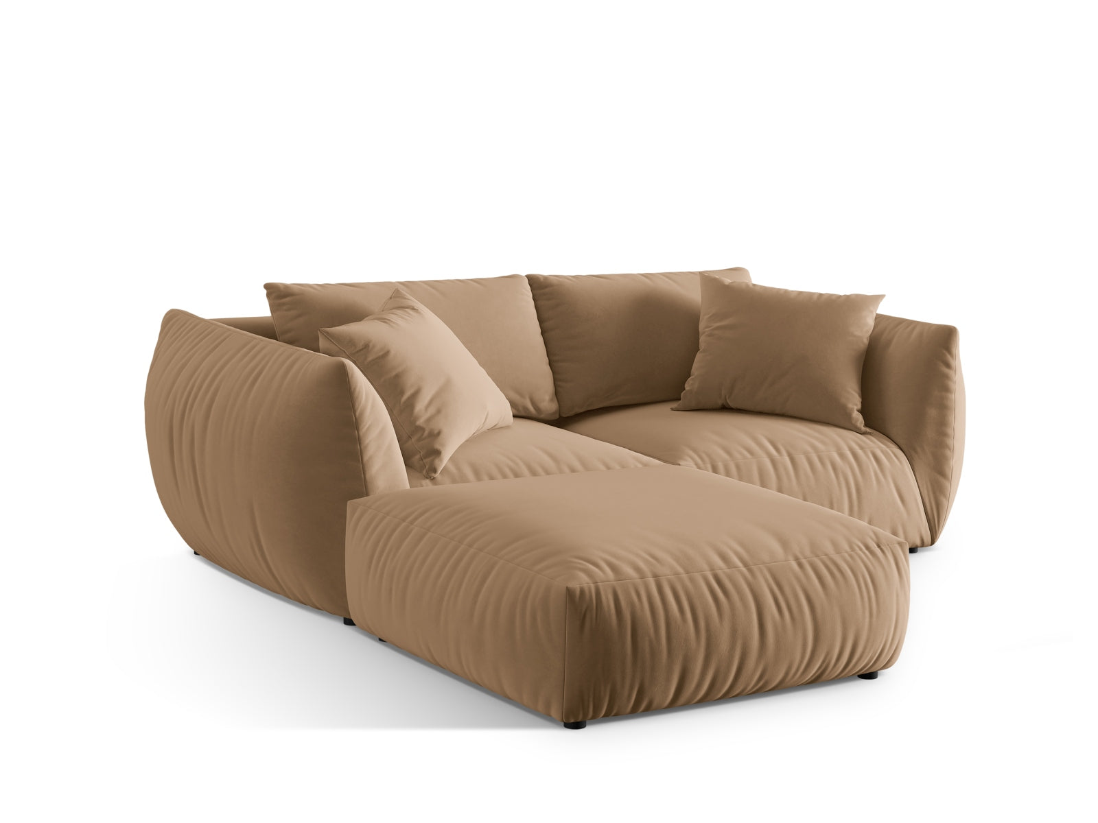Erleben Sie das Chris Modular Ecksofa 4 Sitzer von Micadoni – elegantes Design, hervorragender Komfort und flexible Gestaltungsmöglichkeiten für Ihr Wohnzimmer.