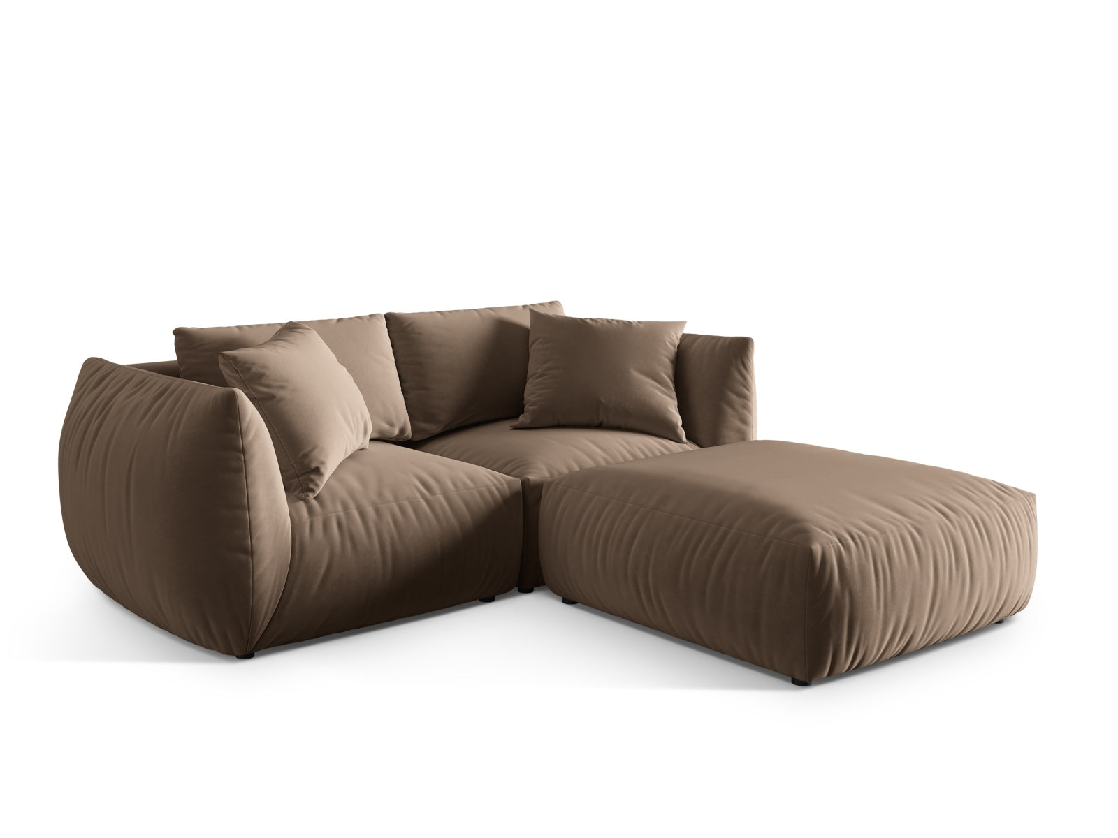 Erleben Sie das Chris Modular Ecksofa 4 Sitzer von Micadoni – elegantes Design, hervorragender Komfort und flexible Gestaltungsmöglichkeiten für Ihr Wohnzimmer.
